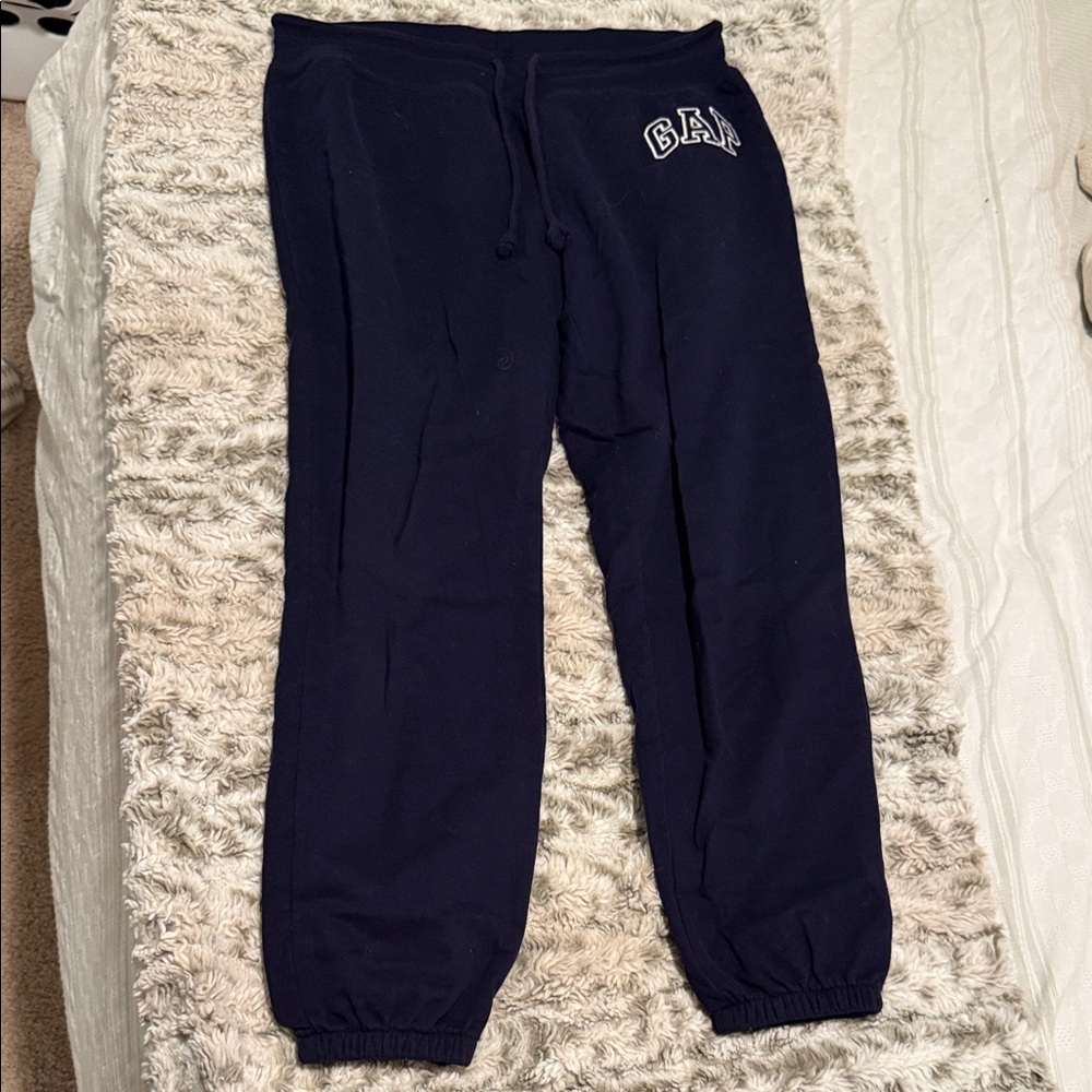 GAP Women Dark Blue Joggers